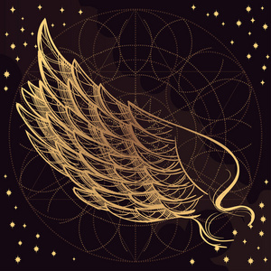 金色翅膀动态图图片-金色翅膀动态图素材-金色翅膀动态图插画-摄图新