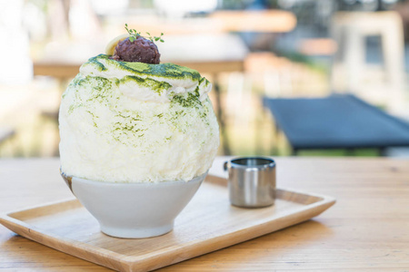 绿茶 bingsu