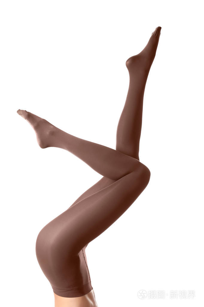 年轻女子穿紧身衣