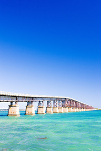 公路大桥连接键佛罗里达州，佛罗里达州，美国
