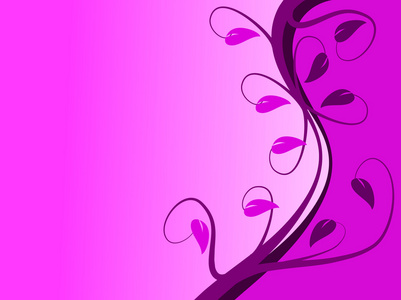 抽象的紫色花背景