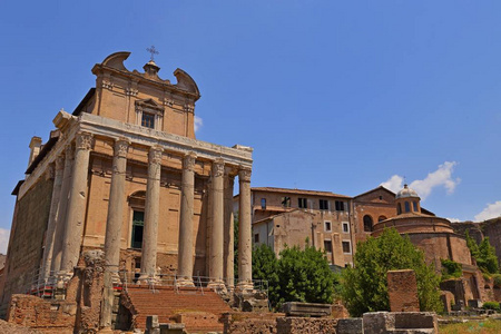 罗马论坛，在意大利罗马，意大利罗马