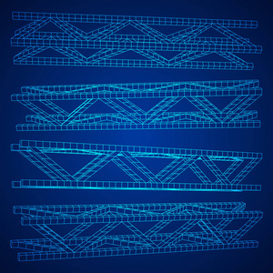 钢桁架梁单元图片
