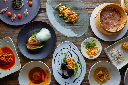 美食烹饪分子烹饪食谱现代美食照片