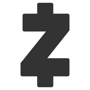 Zcash 平面图标