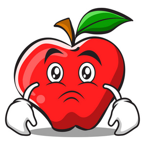 苹果卡通人物图片