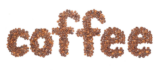 单词咖啡是从咖啡的玉米里放出来的