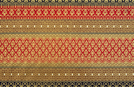 泰国织物图案