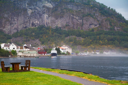 自然景观。挪威