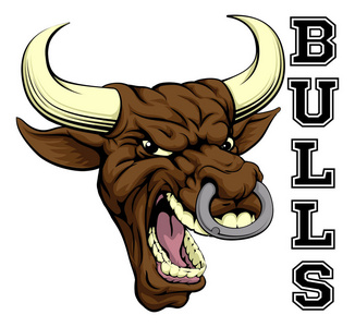 公牛队橹公牛队体育吉祥物照片