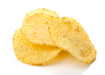 马铃薯片 炸土豆片 potato chip的名词复数 