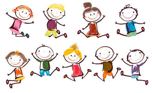 快乐的孩子照片