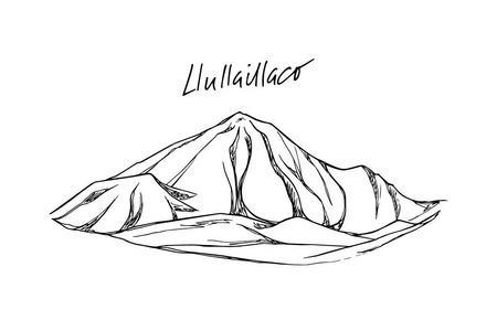 手拔的山高峰照片