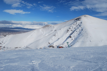 土耳其的雪山