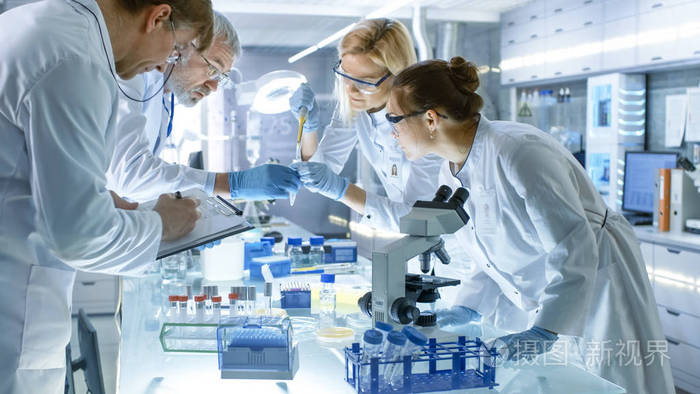 医学研究工作的科学家集体对 ne 的团队