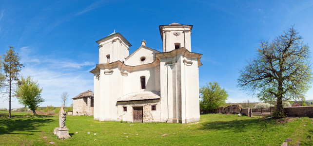 旧教堂乌克兰斯特诺皮尔村