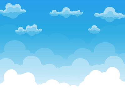 蓝蓝的天空壁纸图片