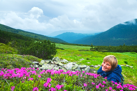 高山杜鹃花开