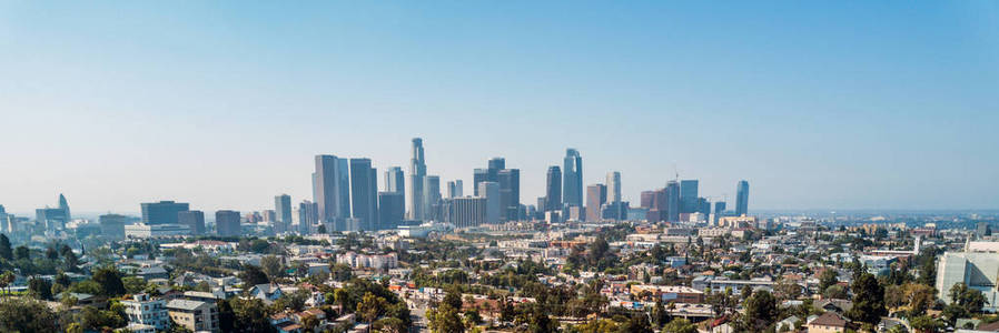 洛杉矶无人机视图