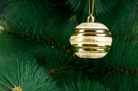 圣诞装饰树假日概念上