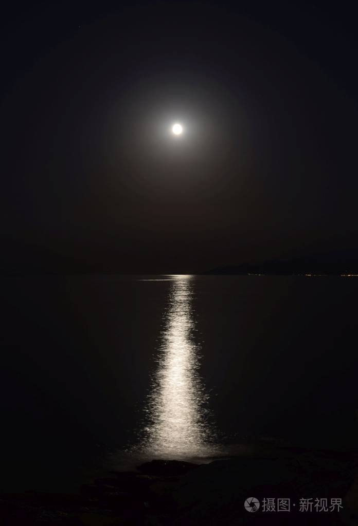 海上的月亮路径