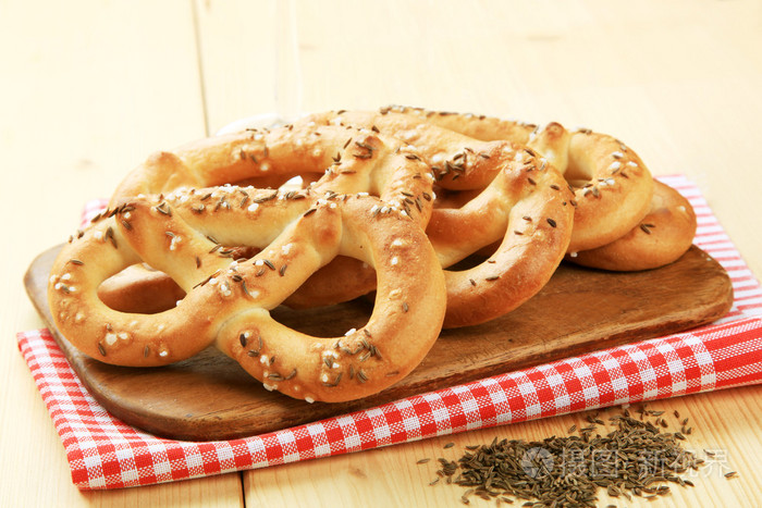 柔软的pretzels
