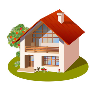 三维家庭住宅模型图片