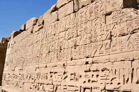 埃及城墙的碎片图片