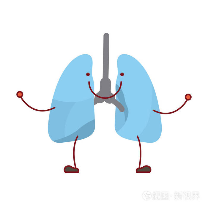 呼吸机插画图片