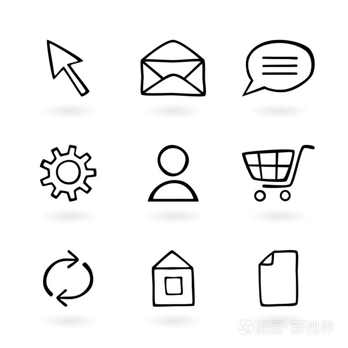 网页图标设置插画-正版商用图片01y72a-摄图新视界