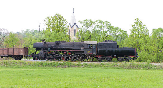 图兹拉波斯尼亚附近的蒸汽机车