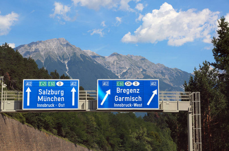 高速公路去萨尔茨堡方向