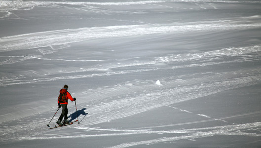 滑雪徒步旅行者