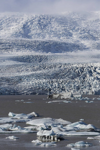 冰岛最大冰川瓦特纳冰原