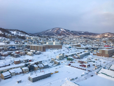 日本北海道小樽市视图