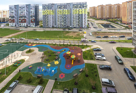 莫斯科新区现代高层住宅图片