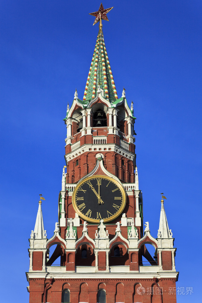 斯帕斯基塔的莫斯科克里姆林宫俄罗斯