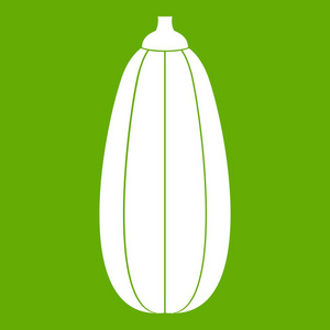西葫芦蔬菜图标绿色