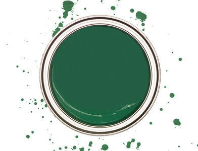 绿色油漆图片