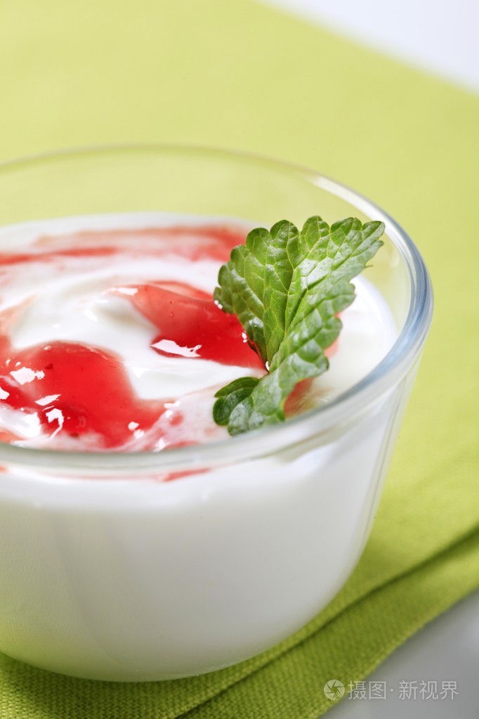 酸奶和果冻