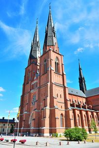 瑞典。 乌普萨拉大教堂