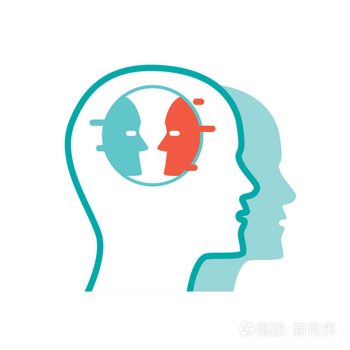 平的心理学图标