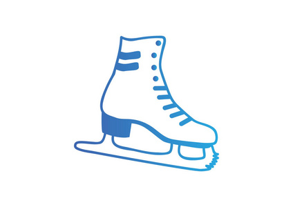 冰滑冰图标