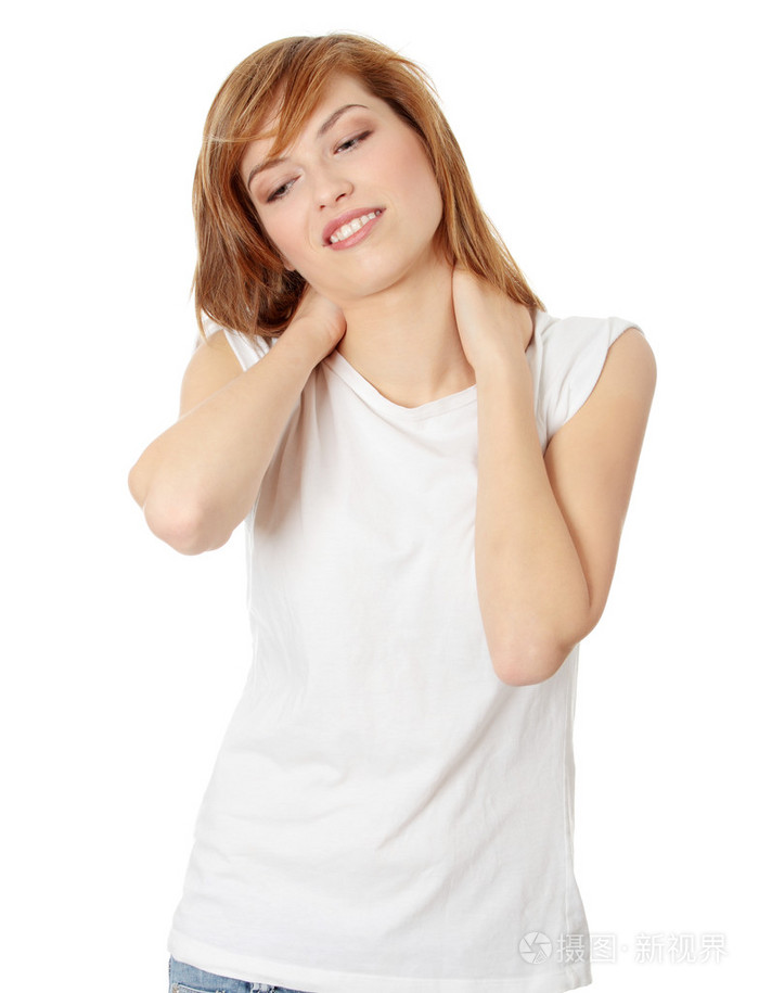 青少年学生妇女颈部疼痛