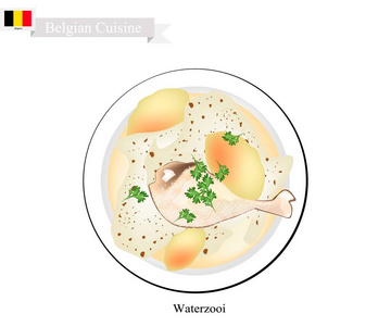 Waterzooi 或比利时奶油鸡汤