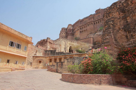 在 Mehrangarh 堡寺