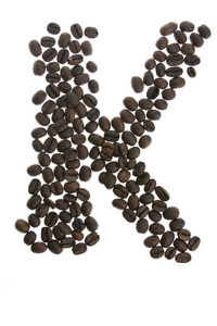咖啡字母k