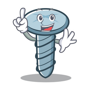 手指螺丝卡通风格照片