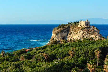 圣玛丽亚岛-tropea, 卡拉布里亚, 意大利照片