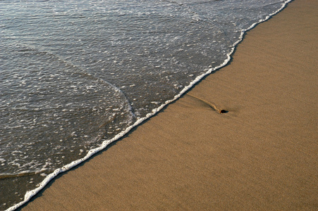 沙滩海浪图片